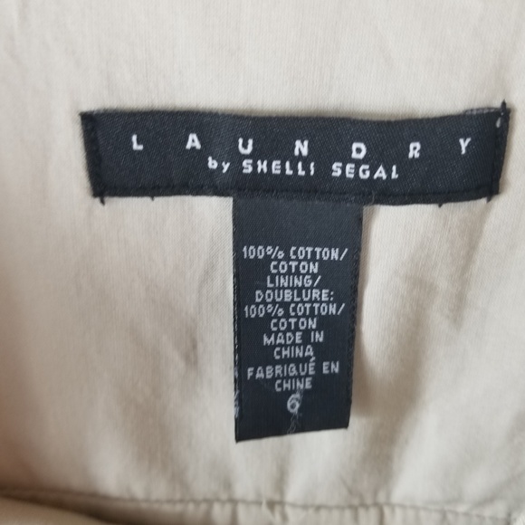 Laundry by Shelli Segal Sleeveless Cotton Dress - Picture 4 of 4